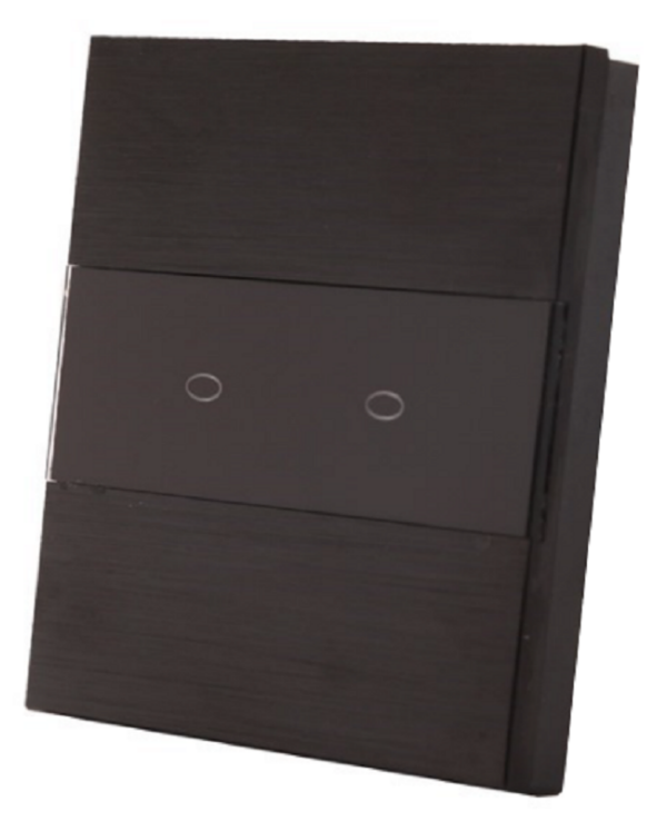 Wise daljinski prekidač - transmiter - 2 tastera - aluminijumski panel - Image 6