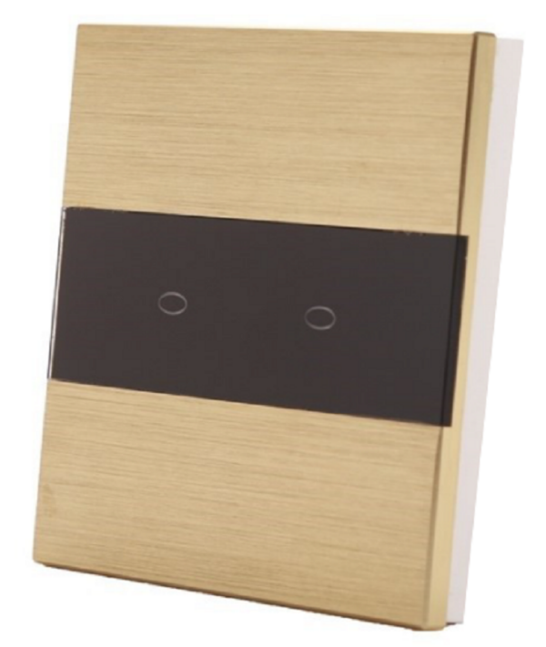 Wise daljinski prekidač - transmiter - 2 tastera - aluminijumski panel - Image 5