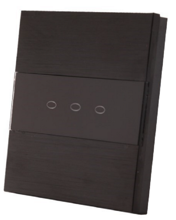 Wise daljinski prekidač - transmiter - 3 tastera - aluminijumski panel - Image 6
