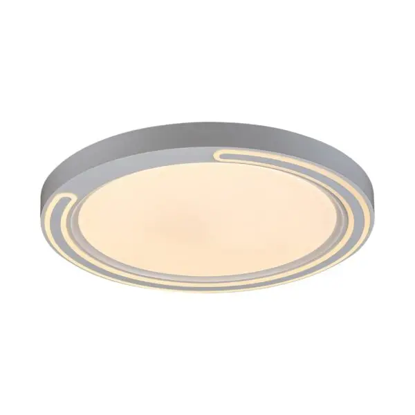 Triton, unutrašnja LED smart plafonjera bela, metal - Image 3