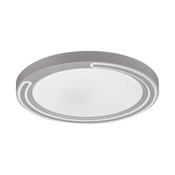 Triton, unutrašnja LED smart plafonjera bela, metal
