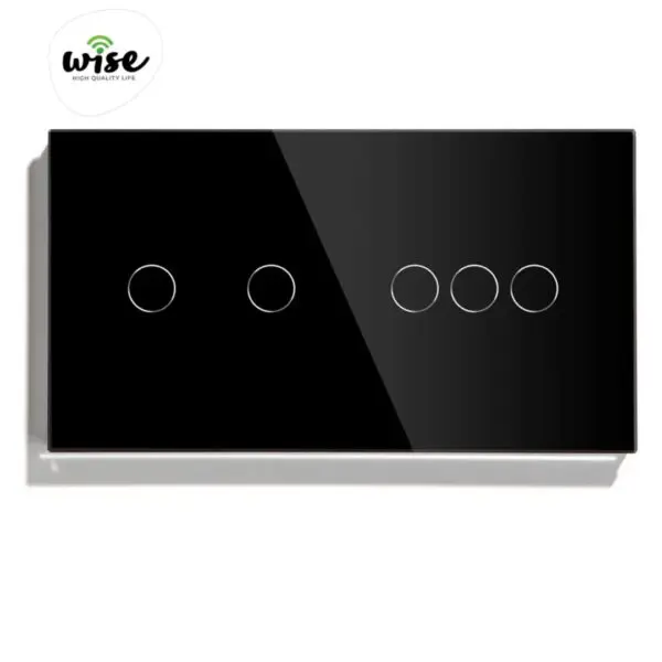Wise pametni prekidač 5 tastera – modularni sa 2 modula - Image 2