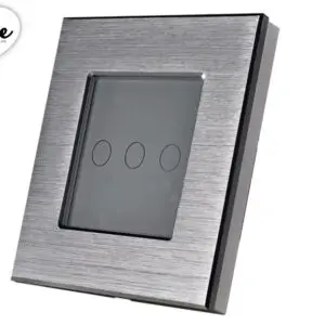 Wise daljinski prekidač - transmiter - 3 tastera - aluminijumski panel